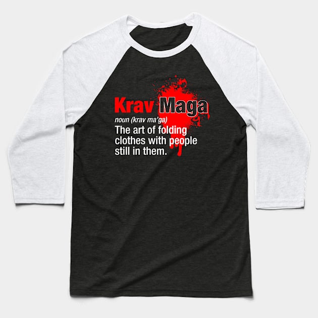 krav maga Baseball T-Shirt by ShirtsShirtsndmoreShirts